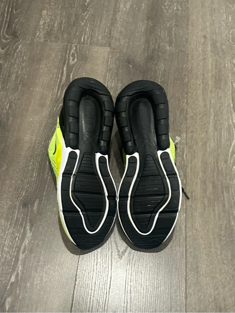 Nike Air Max 170 Neon Yellow and Black A Sneakers Mens Size 11